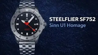 Steelflier SF752 Review – Sinn U1 Homage Dive Watch with NH35