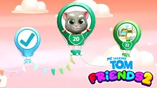 My Talking Tom & Friends 2 Gameplay Walkthrough,Unlocking the New Rakoonz World in My Talking Tom 2 