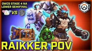[Raikker POV] Fluffy Dreamland vs TSM | Lower Semifinal | Stage 4 Main Event | OWCS NA