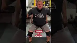 Brian Carroll Week 3 squats with chains #squats #shorts #powerlifting