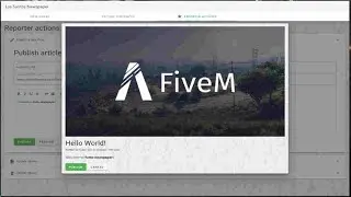 Fivem newspaper Script  | Fivem script | Qbcore Script