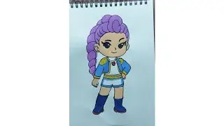 How to draw Rumi character #rumi #drawing #draw @funsarts