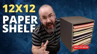 How to build a DIY scrapbook paper organizer on the cheap