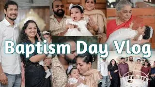 സാറകുട്ടിയുടെ മാമോദിസ 👼🧿 Baptism vlog Malayalam|Mumbai|#vlogs #mumbaidiaries