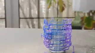 Cute 3D print made in Blender 4.0 use Geometry Nodes Snap math