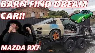 Mazda RX7 Barn find DREAM BUILD - Part 1!