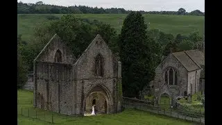 Ester and Gary's Wedding Photography Preview Video - Easby Abbey and Easby Hall, UK