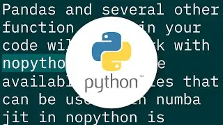 numba - TypingError: cannot determine Numba type of  class 'builtin_function_or_method'