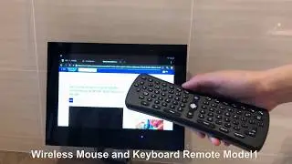 IP68 Waterproof Remote, Air Mouse and Keyboard