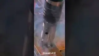 Amazing technology thread drill tapping screw process machine #trending #automobileengine #machine