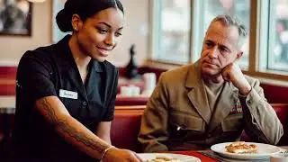 Black Waitress Mocked for Scars Stuns Diner When Veteran Recognizes Her Unit Tattoo