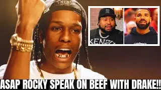 ASAP Rocky &ldquo;PRESS&rdquo; Dj AKademics On Podcast About Promoting Drake!!? #rap 