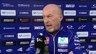 Movistar Yamaha discuss the Italian GP