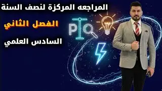 المراجعة المركزة | الفصل الثاني |فيزياء السادس العلمي 