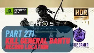 Kill General Bartu Record Location Ghost of Tsushima Directors Cut HDR PC Gameplay Part 271