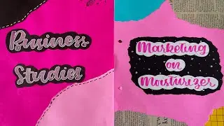 Marketing on moisturizer | Business project on Marketing | Class 12 th