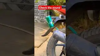 Change Your Bike Sound||Simple Tricks 🔥🔥#youtubeshorts #shorts #bikelover