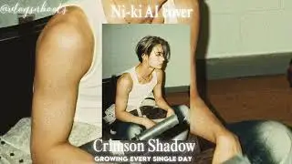 CRIMSON SHADOW||NI-KI AI SONG #kpop #enhypen #NI_KI #aicover 