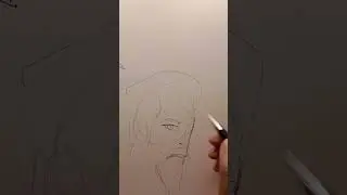 making Rolex face into anime #animeart #rolex #art #vikram #random #anime #manga #inking #pensketch
