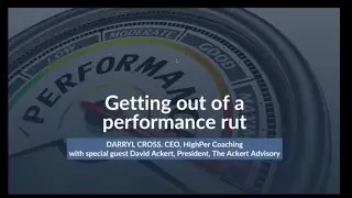 HighPer 15: Getting Out of a Performance Rut