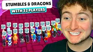 32 Pros Using Teleport, Jump, Axe & Shield!