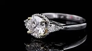 Moissanite Series Luxury Sterling Silver Ring 7