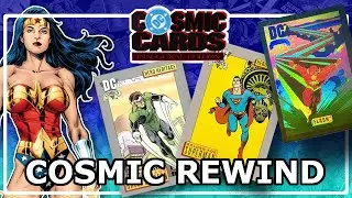 TEN Holograms in this Amazing DC Cosmic Cards Inaugural Edition Collectors Set!