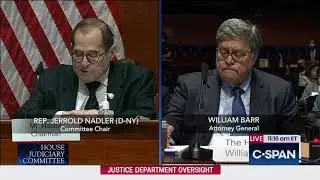 Attorney General William Barr testifies before House Judiciary Committee