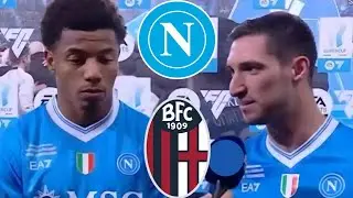 INCREDIBILE! GUARDA COSA HA DETTO DOPO LA VITTORIA! NAPOLI NEWS