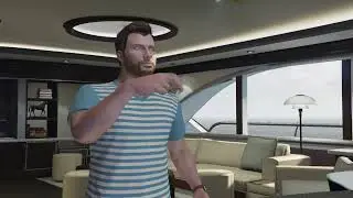 My Blue Diamond Galaxy Yacht: GTA V Online first look inside 🛥️💦🎮 