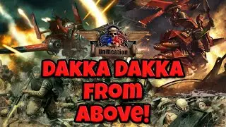 Dakka from Above! Imperial Guards vs Ork Air Rush &ndash; DoW Unification Epic Game #orks40k #dow #rts