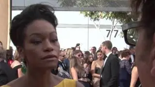 Sufe Bradshaw Exclusive Red Carpet Interview Emmys 2015 | ScreenSlam