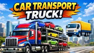 Car Transporter Truck Game 🚛 | Multi Level Car Cargo Driving Simulator