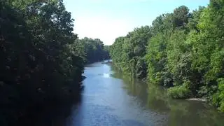 Bronx River and Himalain Mountain Goats - Wild Asia Monorail - Bronx Zoo
