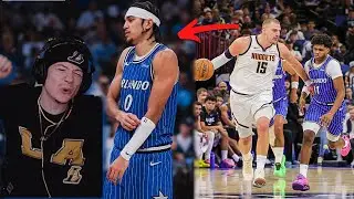 Anthony Black Career High!! Reacting to Nuggets vs Magic!