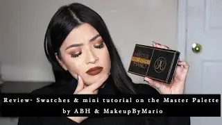 MASTER PALETTE: Review, Demo & Swatches | Rosita Cordova