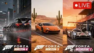 jogando ao vivo varios jogos de forza horizon