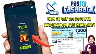 ₹200 Paytm cashback on DTH recharge using DTH200 promo code