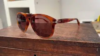 Persol 649 Terra di Sienna vintage sunglasses
