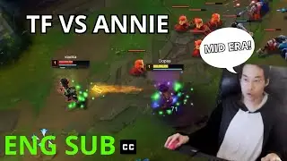 【ENG SUB】Dopa TF vs Annie 13.12 [Mid Era!] Gameplay & Commentary Translated