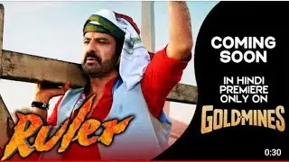 Ruler full movie confirm hindi update || Ruler hindi trailer || World tv release || Nanda murari B