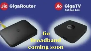 Jio Broadband coming soon !! Jio DTH was launched in March 2019 !!