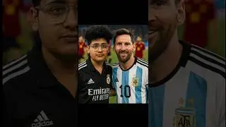 selfie with leon messi ✨🤫😔 #chatgpt #messi #ronaldo #football with chat gpt