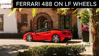 Ferrari 488 on All New Lexani Forged Wheels