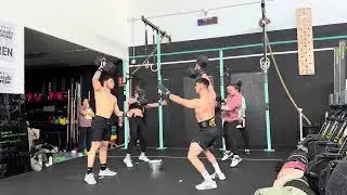 Quarters team wod 2 Maxeffort Academy