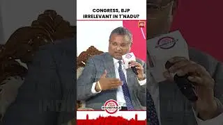 Are Congress & BJP Becoming Irrelevant In Tamil Nadu? Big Debate | India Today Round Table