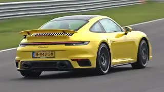 Porsche 992 Turbo S - Accelerations on track!