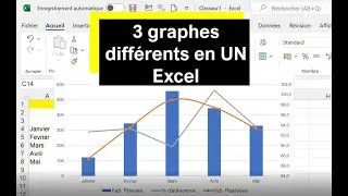Plusieurs graphes différents en UN sur Excel