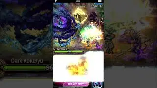 FFBE - Dark Visions #20: Dark Kokuryu Lightning Team with Reberta (17b)