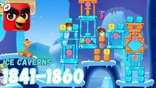 Angry Birds Journey: Levels 1841-1860 (Ice Caverns) Gameplay - Part 93